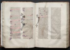 The Gotha Missal: Fol. 44r, Text, c. 1375. Creator: Master of the Boqueteaux (French); Workshop, and