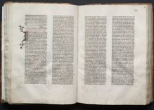 The Gotha Missal: Fol. 46v, Text, c. 1375. Creator: Master of the Boqueteaux (French); Workshop, and