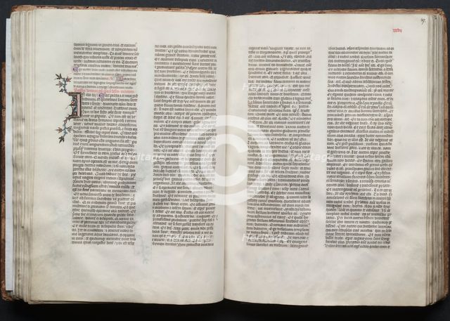 The Gotha Missal: Fol. 46v, Text, c. 1375. Creator: Master of the Boqueteaux (French); Workshop, and.