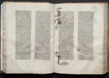 The Gotha Missal: Fol. 47v, Text, c. 1375. Creator: Master of the Boqueteaux (French); Workshop, and