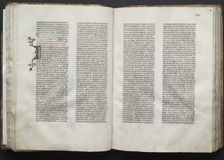 The Gotha Missal: Fol. 47r, Text, c. 1375. Creator: Master of the Boqueteaux (French); Workshop, and