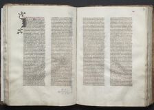 The Gotha Missal: Fol. 48v, Text, c. 1375. Creator: Master of the Boqueteaux (French); Workshop, and