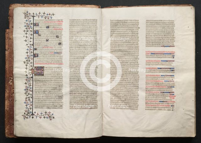 The Gotha Missal: Fol. 4r, Text , c. 1375. Creator: Master of the Boqueteaux (French); Workshop, and.