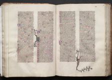 The Gotha Missal: Fol. 54r, Text, c. 1375. Creator: Master of the Boqueteaux (French); Workshop, and