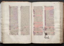 The Gotha Missal: Fol. 56r, Text, c. 1375. Creator: Master of the Boqueteaux (French); Workshop, and