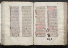 The Gotha Missal: Fol. 56r, Text, c. 1375. Creator: Master of the Boqueteaux (French); Workshop, and