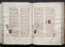The Gotha Missal: Fol. 62r, Text, c. 1375. Creator: Master of the Boqueteaux (French); Workshop, and