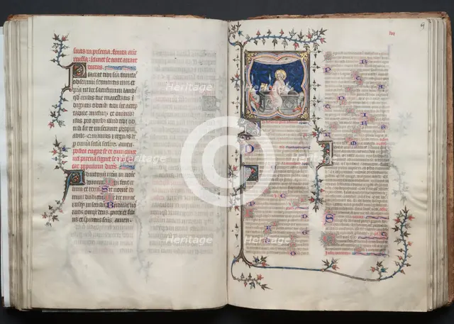 The Gotha Missal: Fol. 69r, The Resurrection, c. 1375. Creator: Master of the Boqueteaux (French); Workshop, and.