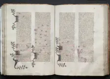 The Gotha Missal: Fol. 70v, Text, c. 1375. Creator: Master of the Boqueteaux (French); Workshop, and