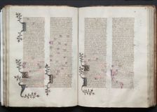 The Gotha Missal: Fol. 70v, Text, c. 1375. Creator: Master of the Boqueteaux (French); Workshop, and