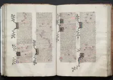 The Gotha Missal: Fol. 71v, Text, c. 1375. Creator: Master of the Boqueteaux (French); Workshop, and