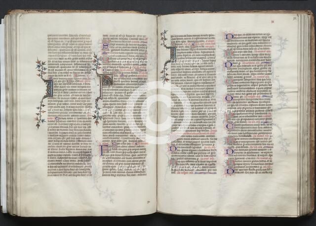 The Gotha Missal: Fol. 72v, Text, c. 1375. Creator: Master of the Boqueteaux (French); Workshop, and.