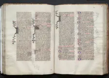 The Gotha Missal: Fol. 73r, Text, c. 1375. Creator: Master of the Boqueteaux (French); Workshop, and