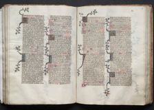 The Gotha Missal: Fol. 75r, Text, c. 1375. Creator: Master of the Boqueteaux (French); Workshop, and