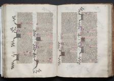 The Gotha Missal: Fol. 76r, Text, c. 1375. Creator: Master of the Boqueteaux (French); Workshop, and