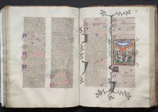 The Gotha Missal: Fol. 78v, Text, c. 1375. Creator: Master of the Boqueteaux (French); Workshop, and