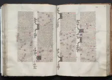 The Gotha Missal: Fol. 79v, Text, c. 1375. Creator: Master of the Boqueteaux (French); Workshop, and