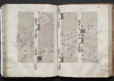The Gotha Missal: Fol. 79v, Text, c. 1375. Creator: Master of the Boqueteaux (French); Workshop, and