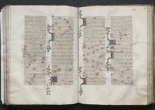 The Gotha Missal: Fol. 79v, Text, c. 1375. Creator: Master of the Boqueteaux (French); Workshop, and