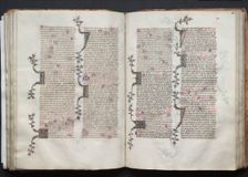 The Gotha Missal: Fol. 80v, Text, c. 1375. Creator: Master of the Boqueteaux (French); Workshop, and