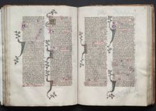 The Gotha Missal: Fol. 81v, Text, c. 1375. Creator: Master of the Boqueteaux (French); Workshop, and