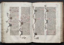 The Gotha Missal: Fol. 83v, Text, c. 1375. Creator: Master of the Boqueteaux (French); Workshop, and