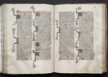 The Gotha Missal: Fol. 88v, Text, c. 1375. Creator: Master of the Boqueteaux (French); Workshop, and