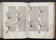 The Gotha Missal: Fol. 92v, Text, c. 1375. Creator: Master of the Boqueteaux (French); Workshop, and