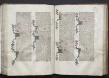 The Gotha Missal: Fol. 92v, Text, c. 1375. Creator: Master of the Boqueteaux (French); Workshop, and