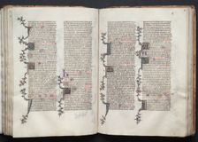 The Gotha Missal: Fol. 92r, Text, c. 1375. Creator: Master of the Boqueteaux (French); Workshop, and