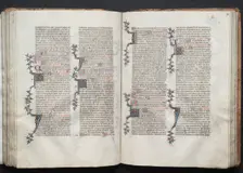 The Gotha Missal: Fol. 93r, Text, c. 1375. Creator: Master of the Boqueteaux (French); Workshop, and