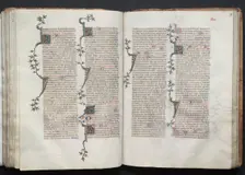 The Gotha Missal: Fol. 98v, Text, c. 1375. Creator: Master of the Boqueteaux (French); Workshop, and