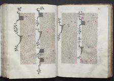 The Gotha Missal: Fol. 99r, Text, c. 1375. Creator: Master of the Boqueteaux (French); Workshop, and