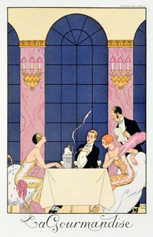 The Gourmands 1920-1930. Creator: Unknown