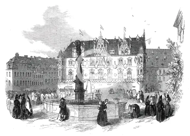 The Government House, Coburg, 1845. Creator: Unknown.