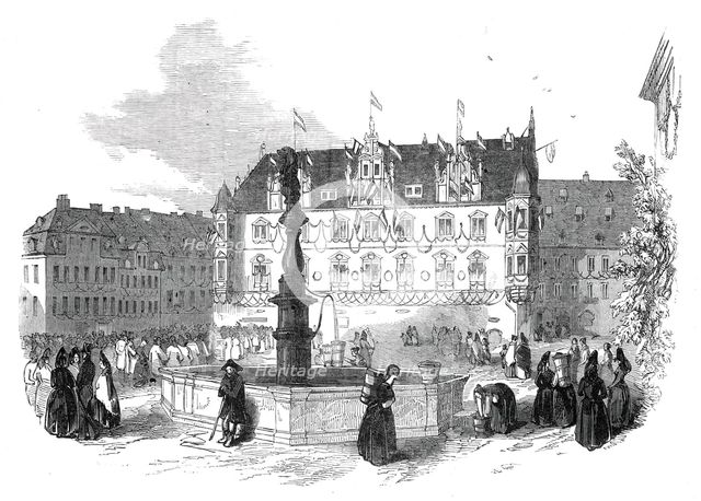 The Government House, Coburg, 1845. Creator: Unknown.