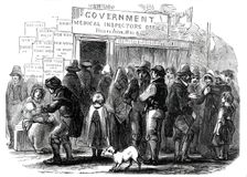 The Government Inspector's Office, 1850. Creator: Unknown