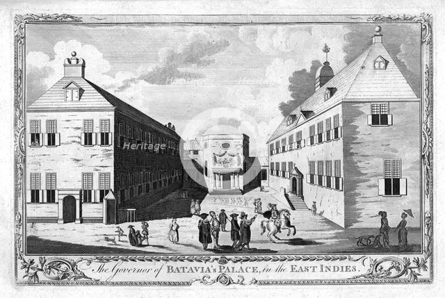 'The Governor of Batavia's Palace, in the East Indies.', c1750. Artist: Unknown.