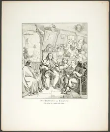The Governor of Schopfheim, plate eight from Zehn Blätter zu Hebels Alemannischen..., 1820. Creator: Sophie Reinhard