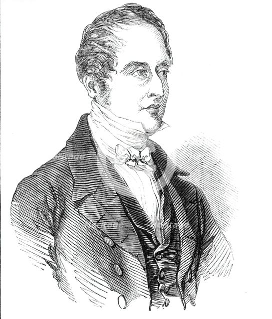 The Governor of the Bank of England, 1844. Creator: Unknown.