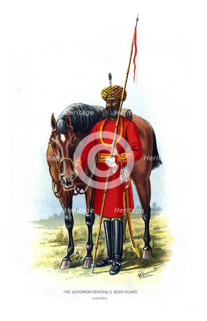 'The Governor General's Body Guard', c1890.Artist: H Bunnett