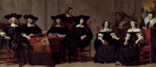 The governors and governesses of the Old Men and Women's home in Amsterdam
