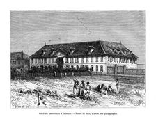 The Governor's House, Cayenne, French Guyana, South America, 19th century. Artist: Edouard Riou