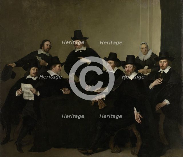The governors of the Nieuwezijds Huiszittenhuis in Amsterdam.