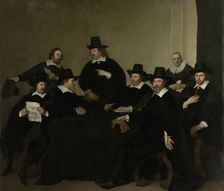 The governors of the Nieuwezijds Huiszittenhuis in Amsterdam