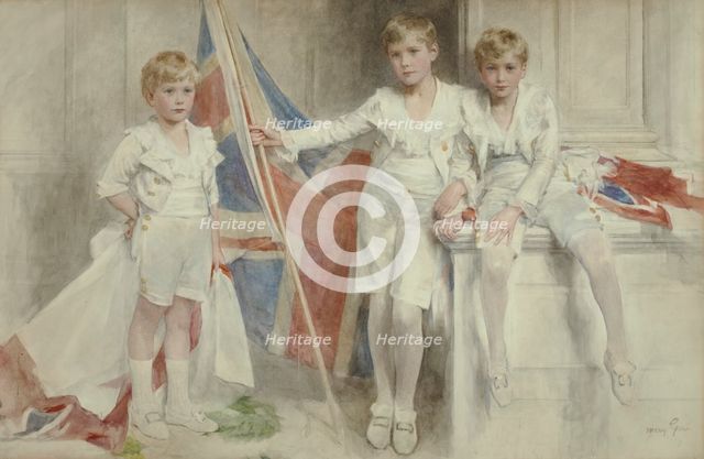 The Gow Brothers, 1914. Creator: Gow, Mary Lousia (1851-1929).