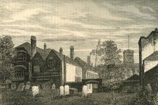 The Grammar School of St. Olave's, 1810 (c1878). Creator: Unknown