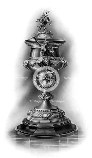 The Grand National Trophy, 1906 (1908-1909).Artist: Elkington & Company