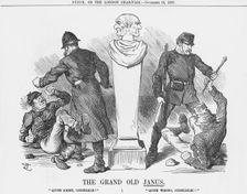 The Grand Old Janus 1887. Creator: Joseph Swain