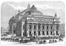 The Grand Opera House, Paris, 1871. Creator: Unknown